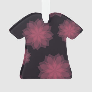Rose, cool, tendance, abstraction de fleurs modern
