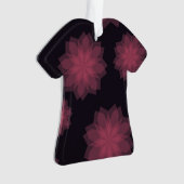 Rose, cool, tendance, abstraction de fleurs modern (devant)