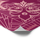 Rose Cooper Great Gatsby 20s Affiche de bienvenue (Coin)