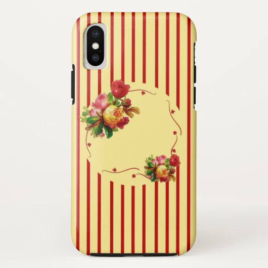 Rose Coque-Mate Tough iPhone X Coque (Dos)