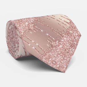 Rose Cravate or Sparkle Blush Parties scintillant 