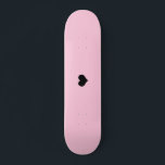 Rose | Créez votre propre conception de skateboard<br><div class="desc">Créez Votre Propre Design De Skateboard Personnalisé ! Utilisez ce mignon arrière - plan de couleur rose pastel ou choisissez n'importe quelle couleur, ajoutez votre propre photo, arrière - plan, logo d'entreprise, ou toute image personnalisée. Parfait comme cadeau unique pour améliorer le sport et l'activité en plein air et les...</div>