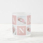 Rose Custom 5 Photo Grand-mère Nana Mug (Centre)