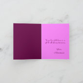 Rose Dahlia Floral Photographie Merci Salutation (Intérieur)