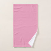 Rose d'amarante (couleur unie) (Serviette à main)