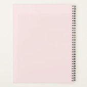 Rose d'aquarelle Wreath personnalisée | BLANCHE (Dos)