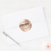 rose de beurre corps or moderne produit étiquette (Enveloppe)