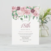 Rose de Bourgogne rose 17e 18e Invitation de 19e a (Debout devant)