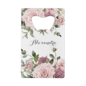 Rose de cannelle Blush Floral Wedding Favoriser (Dos)