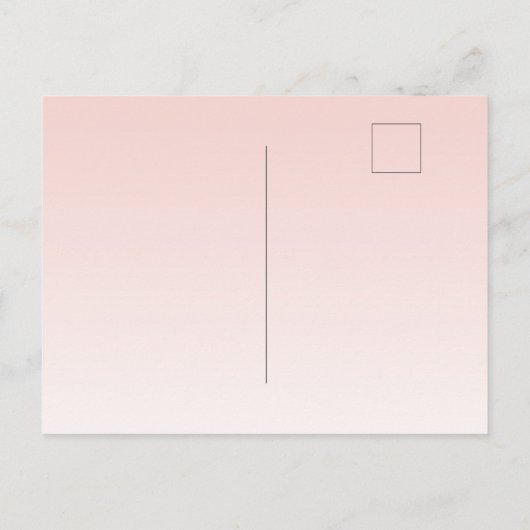 Rose de douche nuptiale invitation or (Dos)