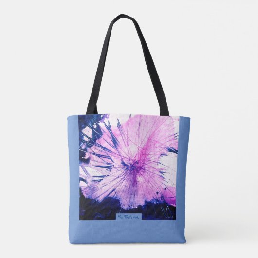ROSE DE FERME ET SAC BLEU (Dos)