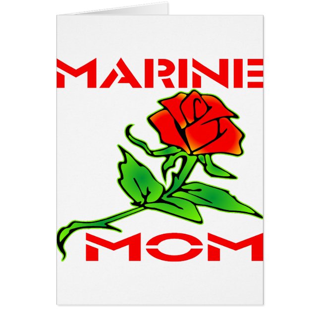 ROSE de la maman marine USMC (Devant)