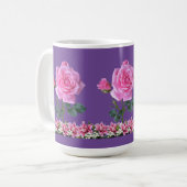 Rose De Lavande De Sharon Coffee Mug (Devant gauche)