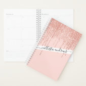 Rose de luxe Gold Sparkly Glitter Fringe (Devant avec enveloppe)