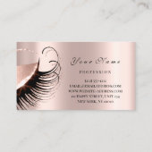 Rose de maquillage de carte de rendez-vous Lashes (Dos)