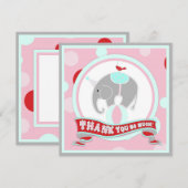 Rose de Merci d'éléphant de cirque (Devant / Derrière)