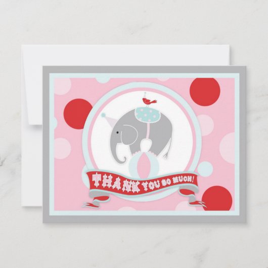 Rose de Merci d'éléphant de cirque (Devant)