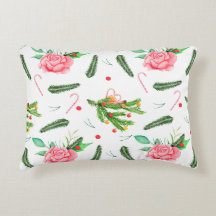 Rose de Noël Coussin