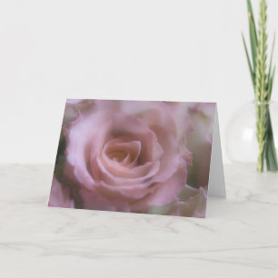 Rose de rose - carte de voeux