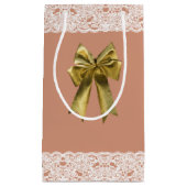 rose de sac cadeau dentelle Petit (Devant)