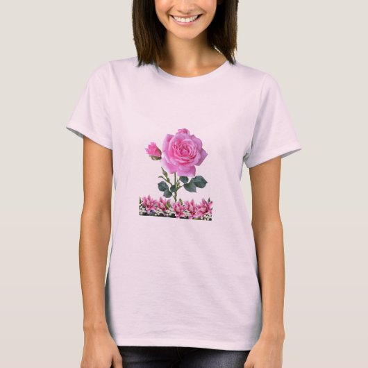Rose De Sharon Lilly, T-shirt Femme De La Vallée (Devant)