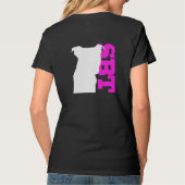 Rose de T-shirt de SBT - bull-terrier du (Dos)