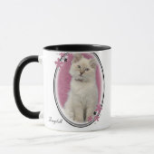 rose de tasse de ragdoll (Gauche)