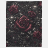 Rose De Ténèbres 60x80 Couverture De Toison (Devant)