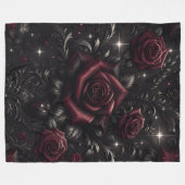 Rose De Ténèbres 60x80 Couverture De Toison (Devant (Horizontal))