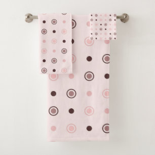 rose de thé (rouge, mauve et points blancs)