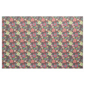 Rose de tissu de conception florale et morceau (Fat Quarter)