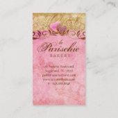 Rose de Tour Eiffel de Paris de carte de visite de (Dos)