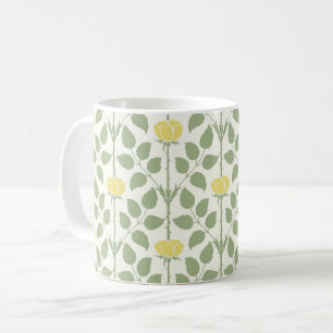 Rose de Voysey, Mug de café jaune