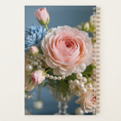 Rose délicate avec perle dans le vase (Dos)