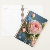 Rose délicate avec perle dans le vase (Devant avec enveloppe)
