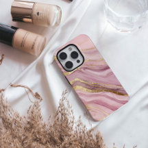 Rose Dominion – Luxe Roze & Gouden Marmer