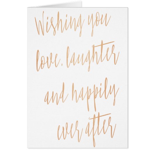 Rose d'or "Je vous souhaite de l'amour" (Devant)