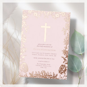 Rose Doré   Invitation à la première communion