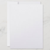 Rose douce et rose Faire-part de mariage (Dos)