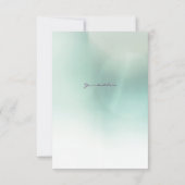 Rose douce Fleurs Mariage Merci (Dos)