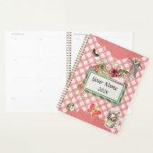 Rose doux En vichy mignon éléments scrapbooking Pl (Devant avec enveloppe)