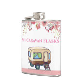 Rose drôle mon flacon de vinyle de vacances de (Gauche)