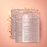 Rose du contrat de renonciation à la responsabilit<br><div class="desc">Améliorez le professionnalisme de votre salon avec le "Flyer Rose de l'accord d'exemption de responsabilité d'Eyelash" disponible sur Zazzle. Ce flyer élégant n'est pas seulement un outil nécessaire à la clarté juridique, mais aussi une belle extension de l'engagement de votre marque pour le style et le soin méticuleux. Placé sur...</div>