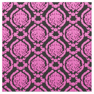 Rose élégant de tissu de damassé