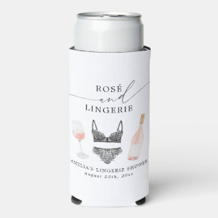 Rosé en lingerie bruidsfeest