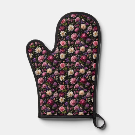 Rose en velours noir (Recto)