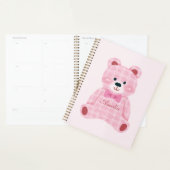 Rose En vichy Teddy (Devant avec enveloppe)