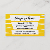 Rose espagnol Nom Titre carte de visite (Dos)