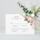 Rose et Blanc Fleur de Pommier RSVP (Debout devant)
