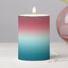 Rose et bleu dégradé Dusty Rose Aqua et Ombre Turq